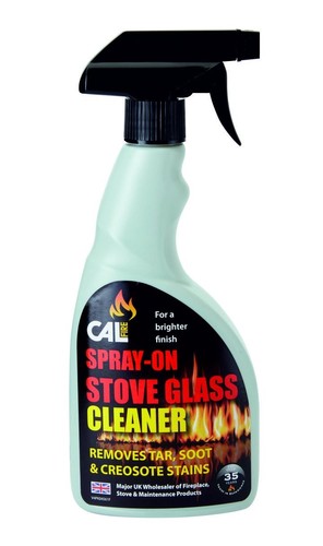Spray stove glass - on,