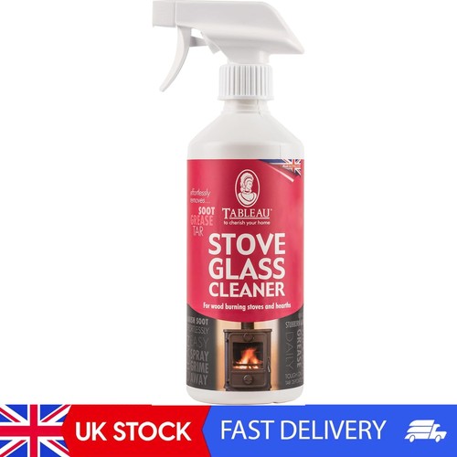 Stove glass cleaner easily - glass,