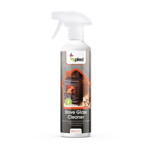 Inspired stove glass cleaner - stove,