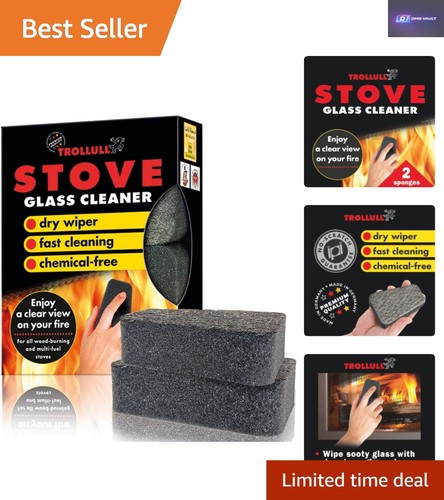 Chemical free stove glass - stove,