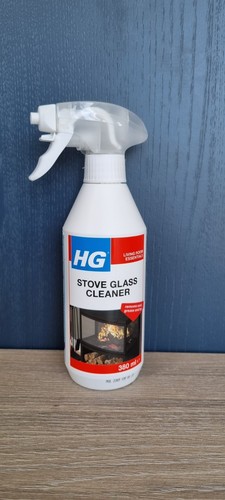 Stove glass cleaner spray - stove,