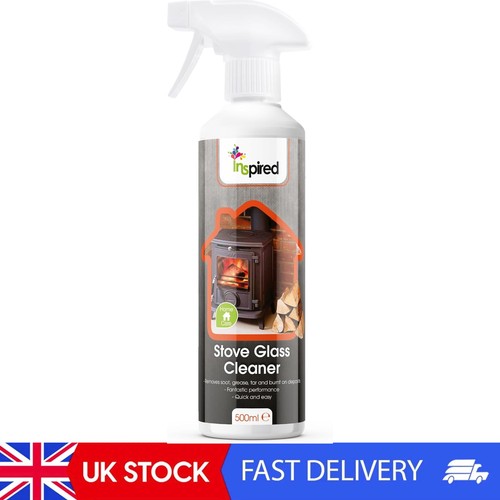 Stove glass cleaner dissolves - cleaner,,