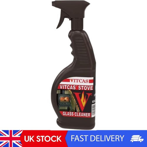 Stove glass cleaner handy - stove,