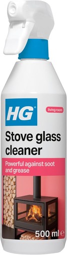 Stove glass cleaner - stove,